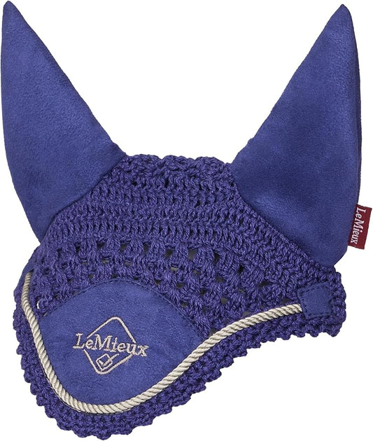 Lemieux Hobby Horse Ear Bonnet - Ink Blue - Suitable for Ages 3+