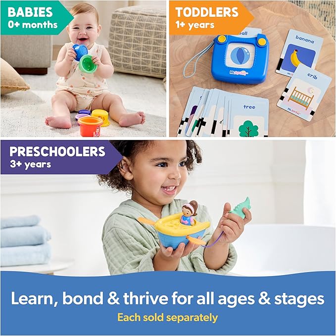 Ms. Rachel Official My First Learning Electronic School Bus with 2 Figures, Music & Sounds, Educational Toys & Toddler Toys for Girls & Boys Ages 1-3+