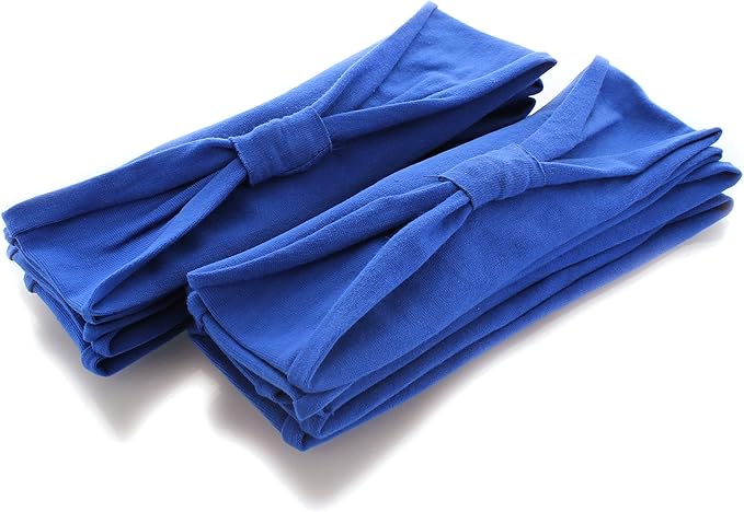 Jersey Knit Cotton Baby Headbands, Infant Size Packs