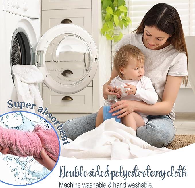 Custom Hooded Bath Towel with Name, Personalized Highly Absorbent Bunny Towels, Baby Bath Towels for Girls Boys, Brithday for Baby, Toddler, Newborn (Pink-Bunny)
