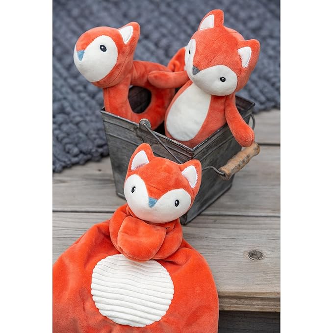 Mary Meyer Baby Rattle Leika Infant Soft Toys, 6-Inches, Little Fox