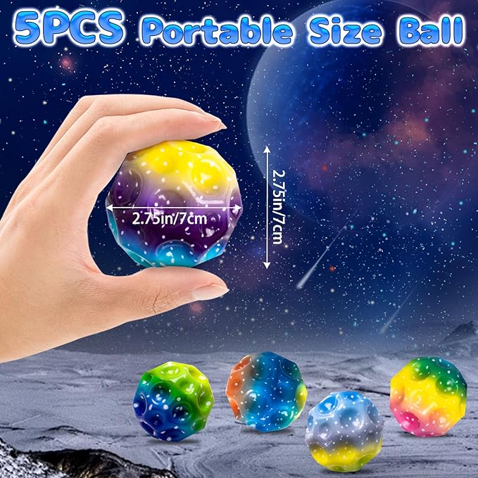 High Elasticity Ball, Super High Bouncing Foam Balls for Adults Improve Hand-Eye Coordination Sports Training