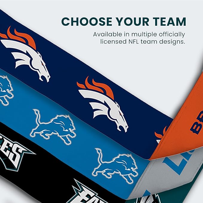 BabyFanatic Officially Licensed Unisex Pacifier Clip 2-Pack - NFL
