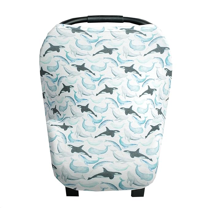 Copper Pearl Kai Multi-Use Cover: Car Seat, Nursing, Stroller - Stretchy Fabric, All-Season, Stylish Designs, Easy Access