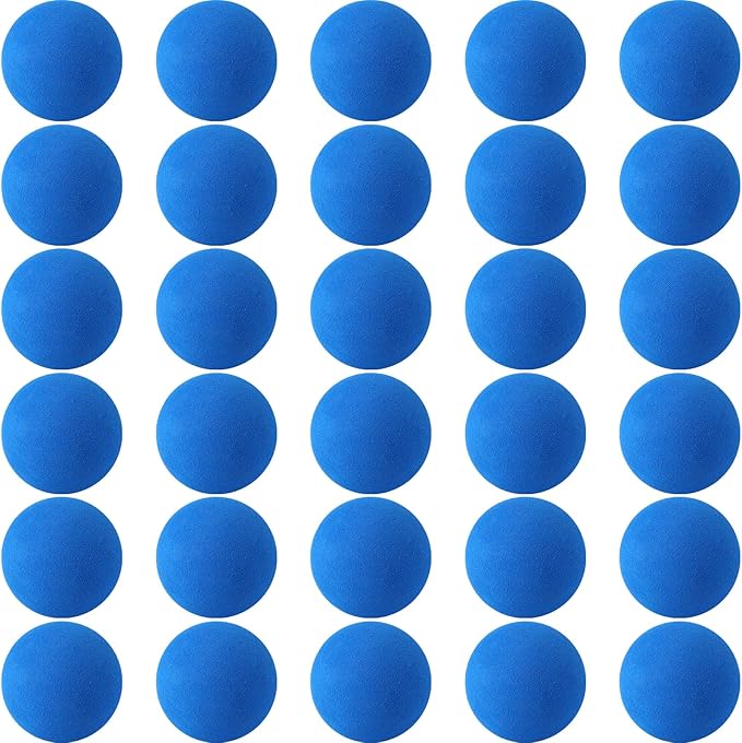 Mini Soft Foam Balls Assorted Play Balls Lightweight for Crafts, Birthday Party Favors and Gifts