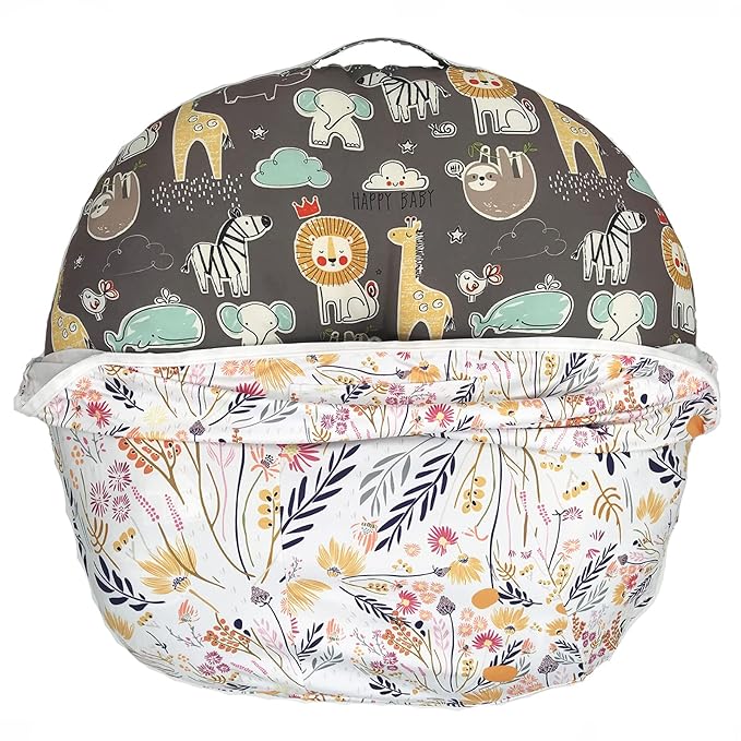 Original Newborn Lounger Cover - Garden Flowers