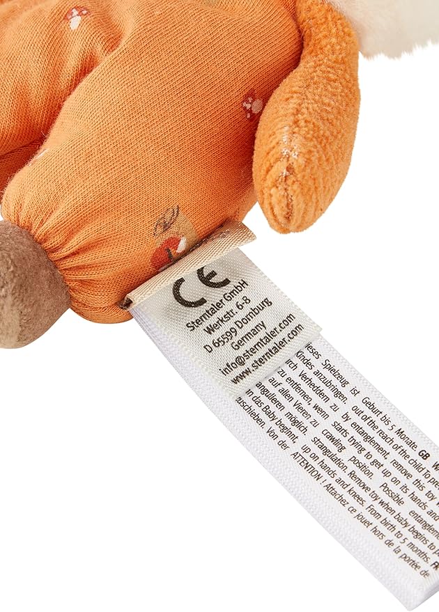 Elastic Stroller Toy with Rattle and Silicone Element by Sterntaler