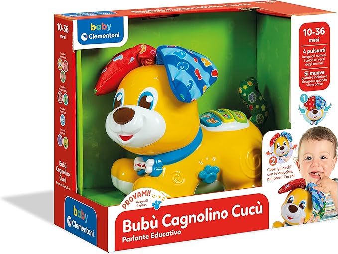 CLEMENTONI Coucou Bubu'Cagnolino TV - Jeux de la petite enfance