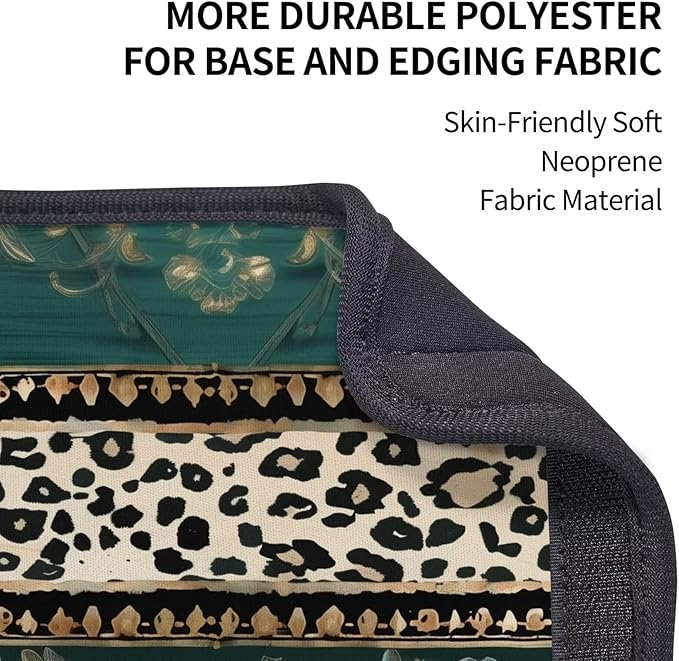 2 Pack Car Seat Belt Pads Leopard Cheetahs Car Seatbelt Cover Seatbelt Protector Aztec Green Soft Seat Belt Shoulder Strap Cover Comfort Harness Pad Car Seat Belt Comfort Pad