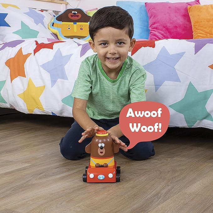 Hey Duggee abgee 539 2145 EA Race Along with Fun Sounds, red
