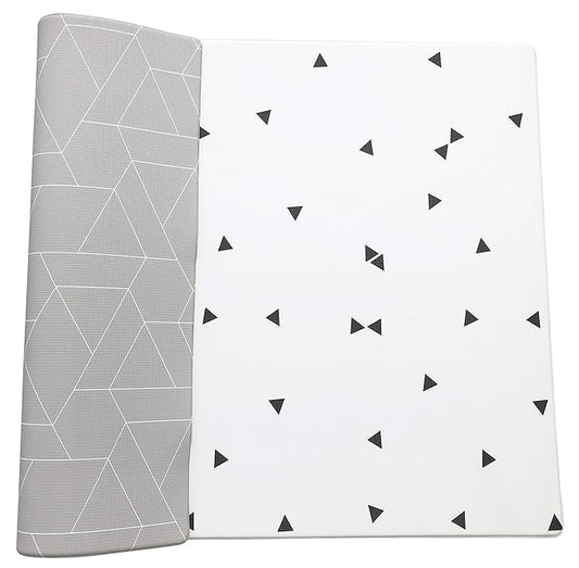 Little Bot Baby Play Mat (Ofie mat, zen line + triangle)