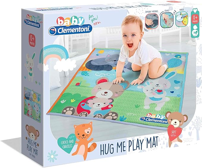 Clementoni 17283 Hug Me-Playmat, Multi-Colour
