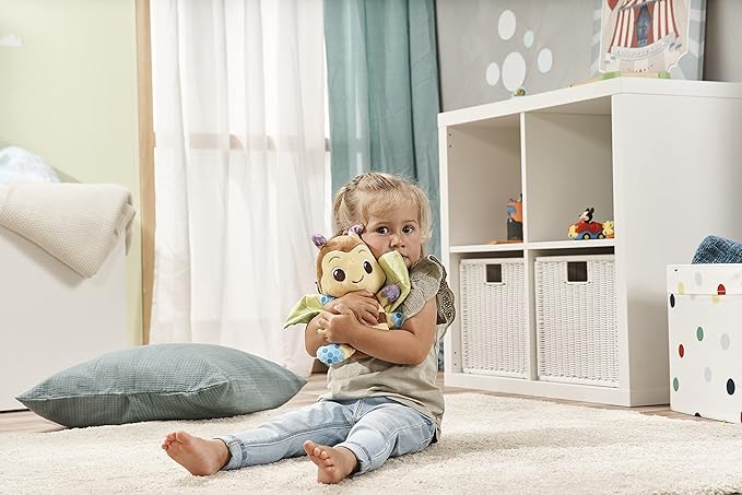 VTech Busy Musical Bee | Interactive & Sensory Cuddly Toy with Lights & Music | Suitable for Ages 3-24 Months | English Version