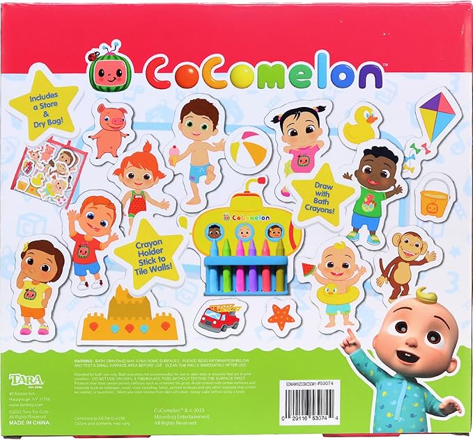 Tara Toys Cocomelon Bath Playtime Set