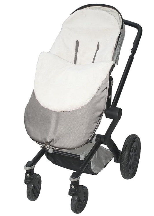 Jolly Jumper Water Resistant Snuggle Bag Stroller - Grey