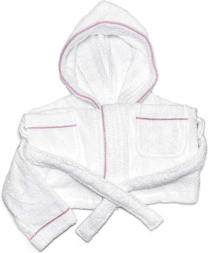 PERSONALIZED Baby Bathrobe -Toddler Bath robe Custom Monogram Embroidered Terry Robe
