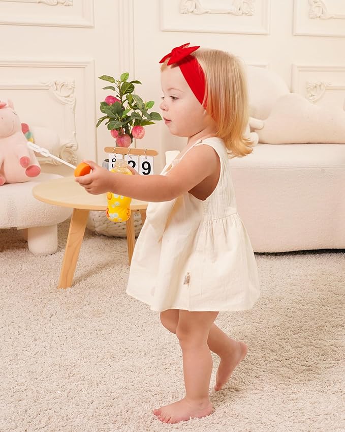 jollybows 3PCS Baby Christmas Bow Headbands Soft Nylon Baby Girl Headbands for Newborn Infant Toddler Kids Cute Bow Wide Hairbands Hair Accessories(White Green Red-Merry Christmas)