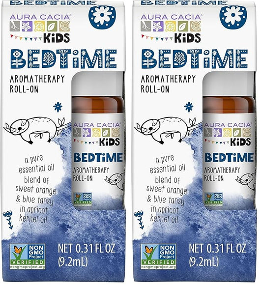 Aura Cacia Kids Bedtime Roll-on 0.31 fl. oz. (Pack of 2)