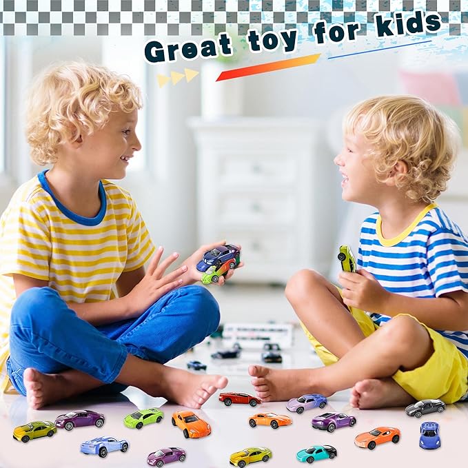 6 Pcs Color Changing Cars Color Change Bath Toys Cars Toy in Water Vehicles Toy for Kids Toddlers Car Goodie Bags Fillers Party Favors