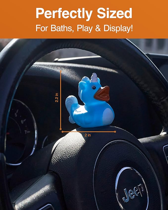 Jeep Ducks for Ducking Kit-76 Piece kit Including Rubber Ducks, Duck Duck Jeep Bag, Jeep Ducking Cards & Rubber Bands Plus Official Duck Duck Jeep Mobile App (Jeep Ducks for Ducking Assortment C)