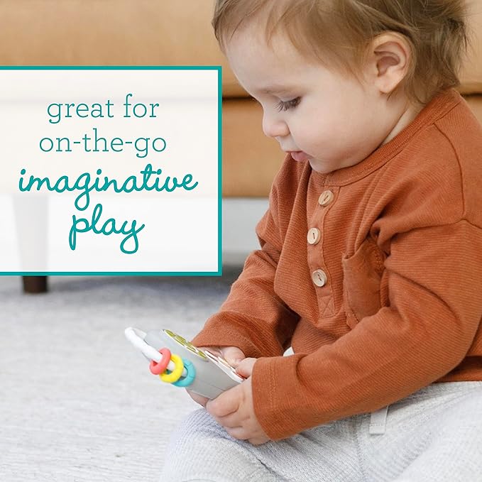Infantino Music & Light Pretend Remote Control - Fine Motor Skills with Melodies & Sounds for Infants & Toddlers, 6M+