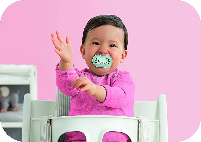 MAM Original Matte Baby Pacifier, Nipple Shape Helps Promote Healthy Oral Development, Sterilizer Case, Boy, 6-16 Months (Pack of 2)