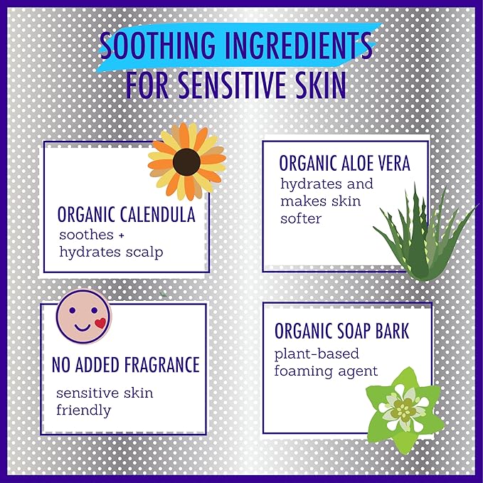 California Kids Shampoo + Body Wash | Super Sensitive Unscented | Gentle Skin Care for Kids + Teens | 100% Plant-Based | Hypoallergenic | 8.5 oz