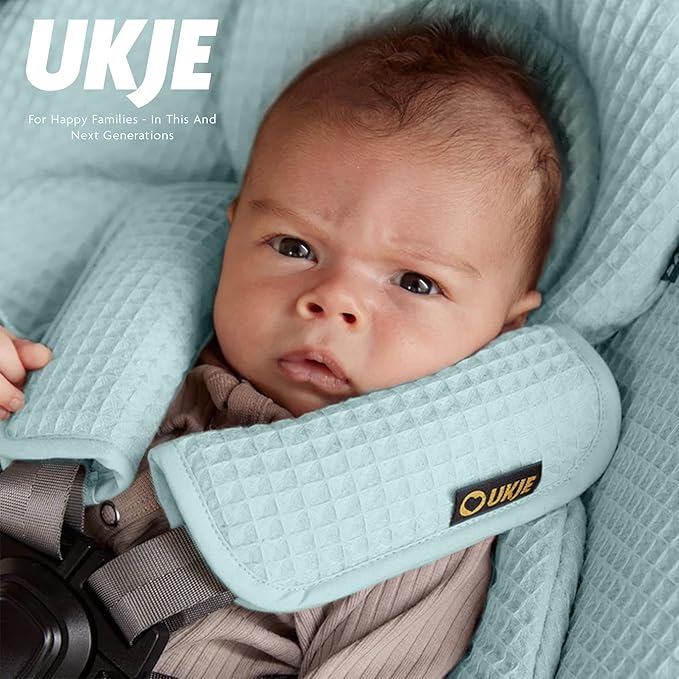 Ukje Swing Insert Rocker Cover Compatible with 4moms mamaRoo 5 Rockaroo Swing, Swing Accessories with Reversible Design, Easy to Install, Handmade in Europe - Jade