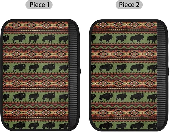 Seat Belt Cover Pad 2 Packs Car Seat Strap Covers Boho Pattern Non Slip Seatbelt Shoulder Pad Suitable for Car Seat Belt Backpack Shoulder Bag Birthdays Gifts Father