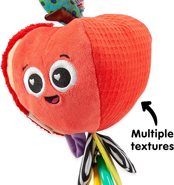 Lamaze Archer The Apple Clip & Go Baby Toy