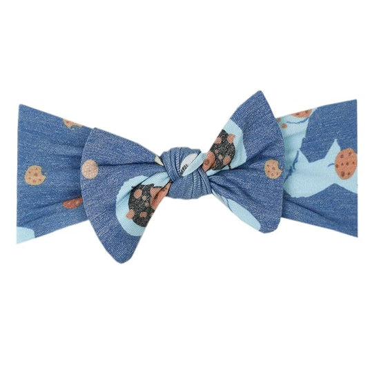 Copper Pearl Baby Bows: Stylish Headbands for Baby Girls, Premium Soft and Stretchy Baby Headbands, Perfect for Newborns, Trendy Designs - Cookie Monster