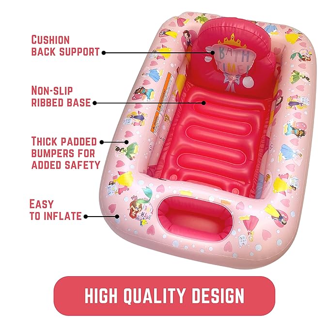 Disney Princess Loving Life Inflatable Tub