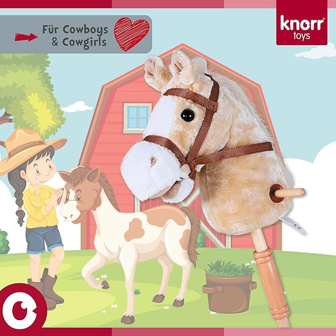 Knorrtoys 40101 Sugar Horse Light Brown
