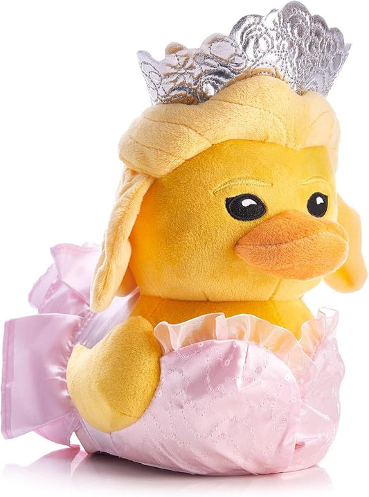 TUBBZ Plush: Wicked for Good - Glinda Upland Cosplaying Rubber Duck Soft Plush Collectible Toy