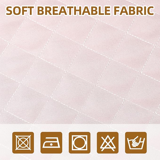 Fabric Seat for Bouncer, Replacement Cover for Baby Bjorn Bouncer Bliss, Soft Breathable Machine Washable (Pink, Cover Only)