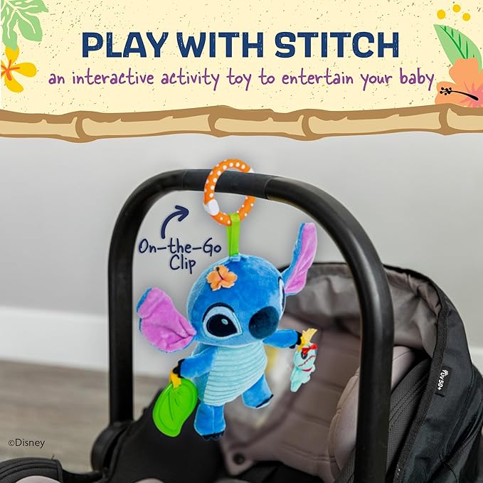 Disney Baby Lilo & Stitch - Stitch On The Go Activity Toy 12 Inches