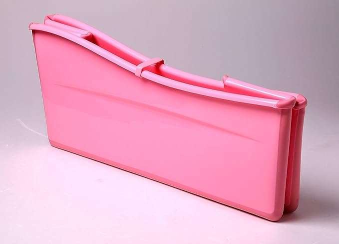 Ganen Baby Bath Tub Portable (Pink)