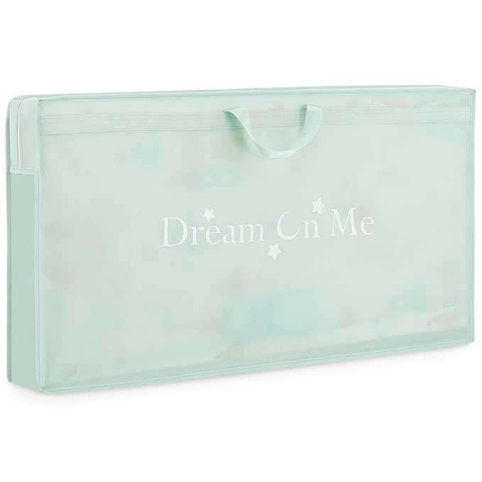 Dream On Me Play Time Reversible Baby Play Mat Foldable Extra Large Thick Foam Crawling Playmats for Toddlers Waterproof Portable Playmat, Goofy Den
