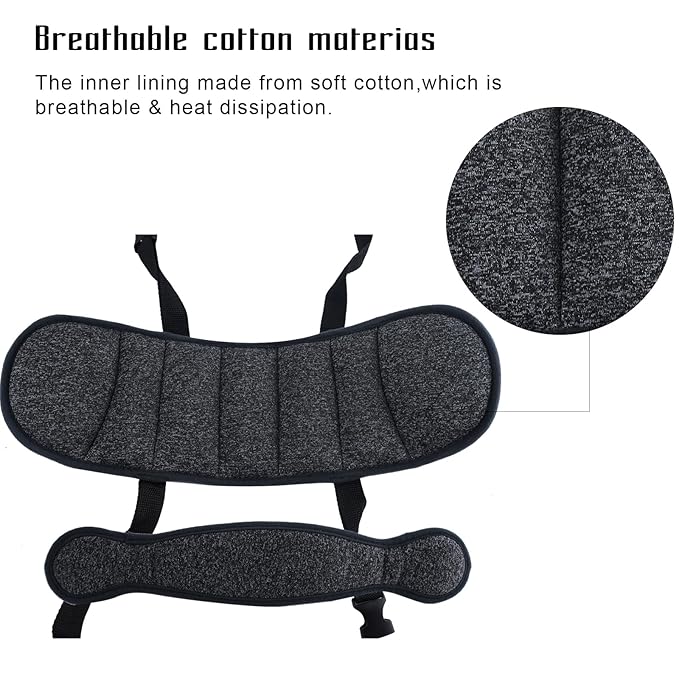 KAKIBLIN Baby Car Seat Head Support,Baby Head Support for Car Seat Stroller, Safety Car Seat Neck Relief Strap Headrest,Slumber Sling Sleep Holder Belt for Toddler Infants Child Children Kids(Gray)