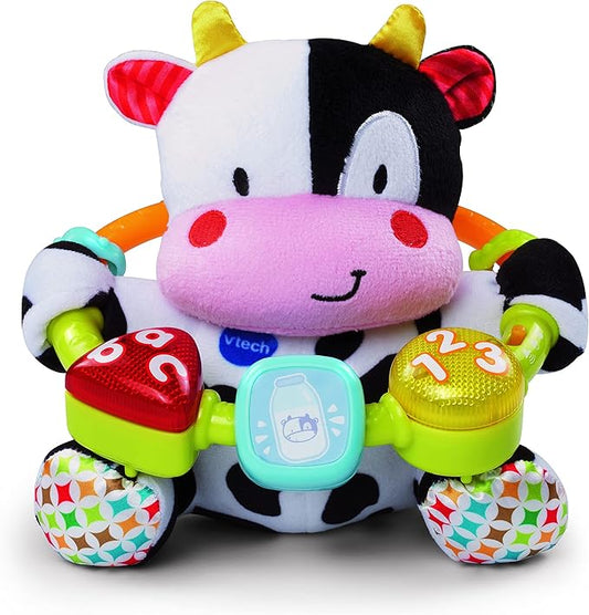 VTech 166003 Baby Little Friendlies Moosical Beads Baby Toy Baby Educational and Sensory Toy with Music and Light for Babies and Toddlers from 3 Months+, English Version