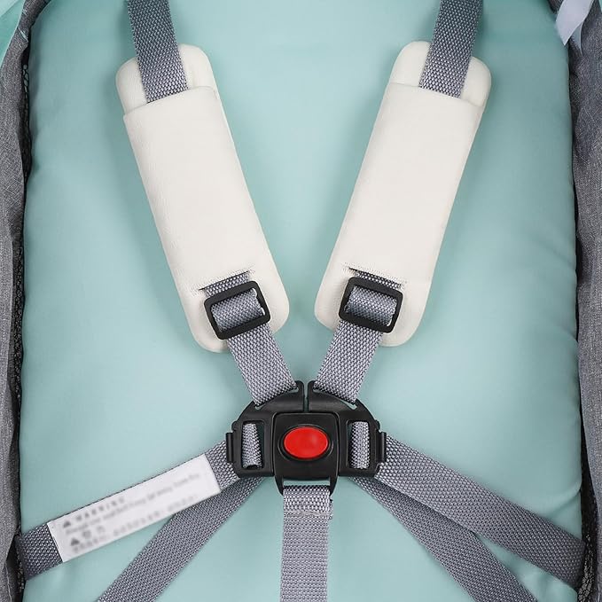 Accmor Car Seat Strap Pads for Baby Toddler Kids, Car Seat Strap Covers, Super Soft Seat Belt Covers Fits for All Car Seats, Pushchair, High Chair, Stroller