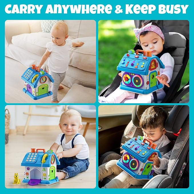 Hurdaos Montessori Toys for 1 Year Old Boy Girl Gifts, 1st Birthday for One Year Old Boys Girl First Gift Baby Toy 12-18 Months, Educational Learning Toddler Toys 1-2