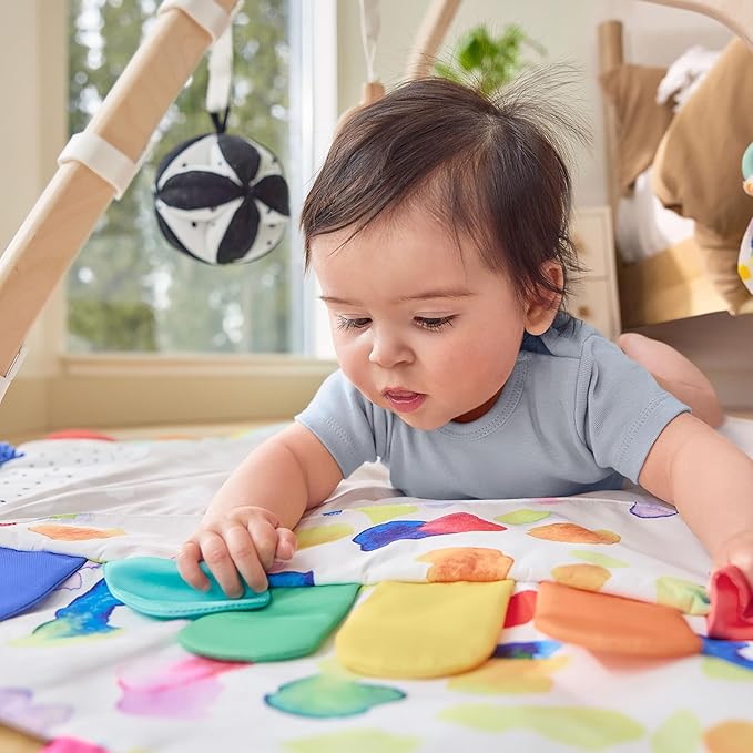 LOVEVERY | The Play Gym | Award Winning For Baby , Stage-Based Developmental Activity Gym & Play Mat for Baby to Toddler