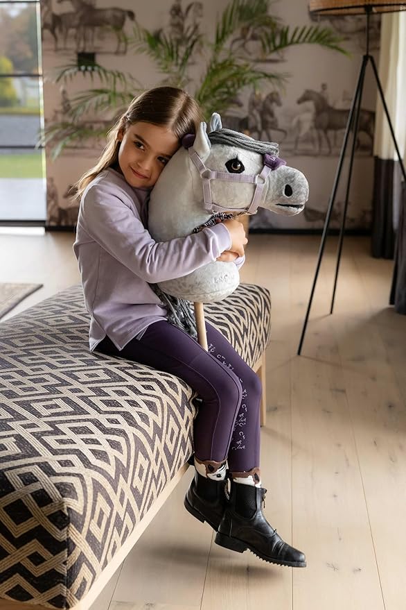 LeMieux Hobby Horse Earl - Striking Grey - Realistic Head - Perfect for Kids
