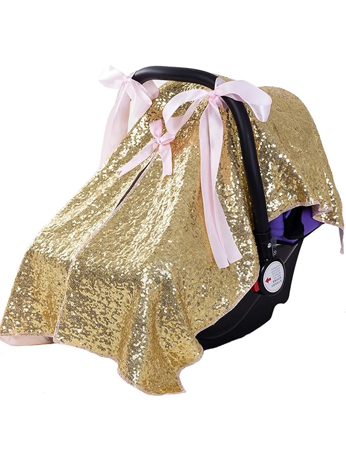 Baby Car Seat Covers Scarf, Stroller,Shopping Cart Covers, for Baby Shower Gift