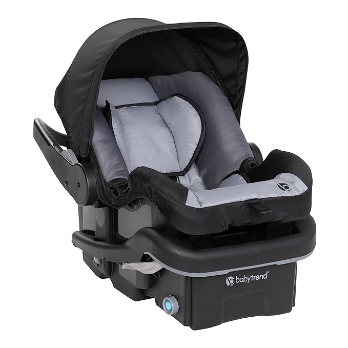 Baby Trend Passport Switch Modular Travel System, Bassinet & Car Seat Bundle with Lil' Snooze Deluxe II Nursery Center