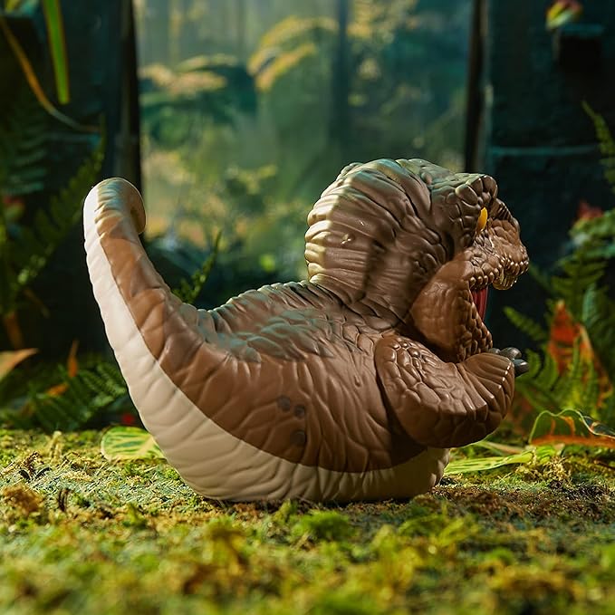 TUBBZ Boxed Edition: Jurassic World Rebirth - Velociraptor Cosplaying Rubber Duck Vinyl Figure