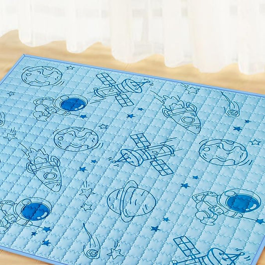 Baby Play Mat 71" X 59" Thick One-Piece Crawling Mat Baby Mat Floor Mat Non-Slip Cushioned Baby Playmat Fit for LIAMST, TODALE, YOBEST Playpen Machine Washable for Easy Care