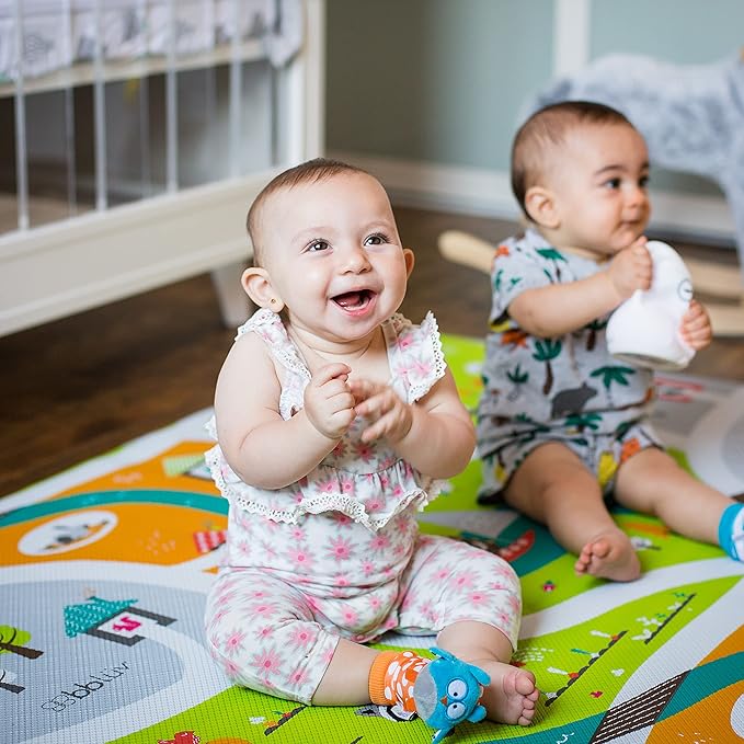 bblüv - Mülti (Miles) - Reversible Play mat - Environmentally Friendly and Chemical-Free Material B0173