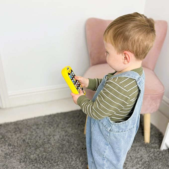 The Learning Journey Early Learning - On The Go Phone - Baby Cell Phone Toy - Toddler Toys & Gifts for Boys & Girls Ages 3 Months and Up - Award Winning Toys